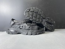 Track Sandal Triple Black
