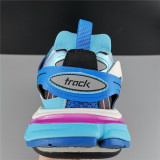 Sneaker Tesss Gomma blue pink black