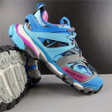 Sneaker Tesss Gomma blue pink black