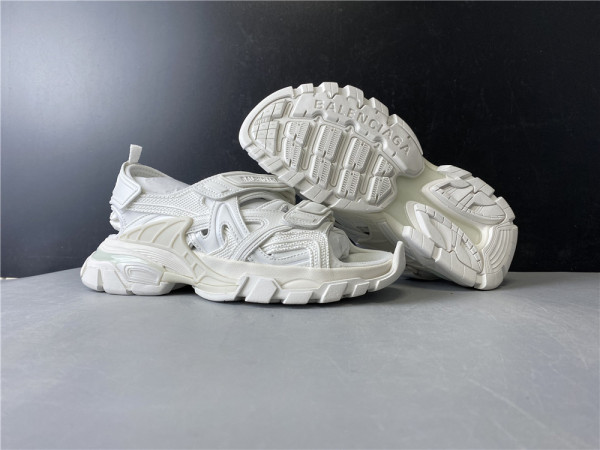 Track Sandal Triple White
