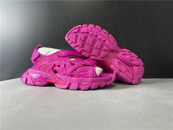 Track Sandal Triple deep pink