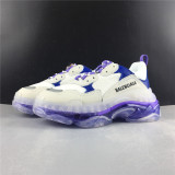 Triple S white purple