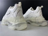 Triple S Black Sneaker White