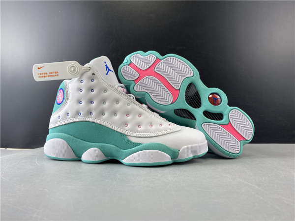 women Air Jordan 13 GS “Aurora Green”