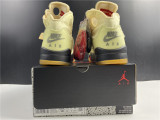 OFF-WHITE x Air Jordan 5 “Sail”
