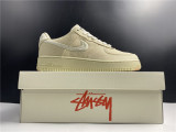 Stussy x Nike Air Force 1 Low “Fossil Stone”
