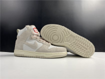SB Dunk High White