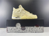 Air Jordan 4 RERO x Off-White AJ4 OW AQ9129-100