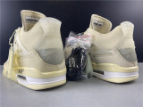 Air Jordan 4 RERO x Off-White AJ4 OW AQ9129-100