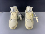 Air Jordan 4 RERO x Off-White AJ4 OW AQ9129-100