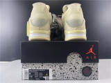 Air Jordan 4 RERO x Off-White AJ4 OW AQ9129-100