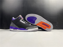 Air Jordan 3 Retro Black Purple