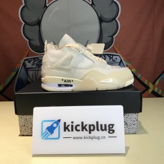Off-White x Air Jordan 4 “Sail”