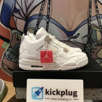 Air Jordan 4 Pure silver