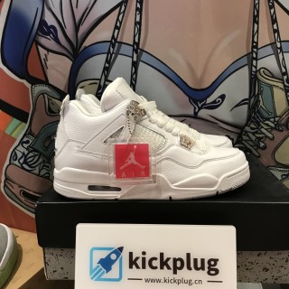 Air Jordan 4 Pure silver