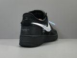 Off-White x Nike Air Force 1 Low in “Black”  AO4606-001