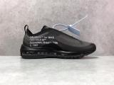 97  Off White x Air Max 97 All Black AJ4585-001