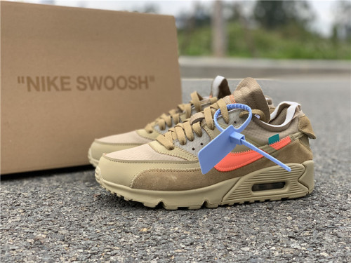 Off-White x Air Max 90 Desert Ore AA7293-200