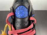 Off-White x Air Jordan 2 Low “ Black/Varsity Royal ”