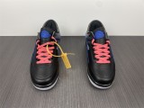 Off-White x Air Jordan 2 Low “ Black/Varsity Royal ”