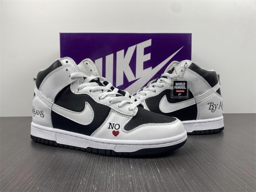 Supreme x SB Dunk High QS “By Any Means”SUP