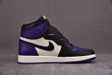 Air Jordan 1 Retro High Court Purple 555088-501