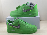 OFF-WHITE x Air Force 1 Low “Light Green Spark”