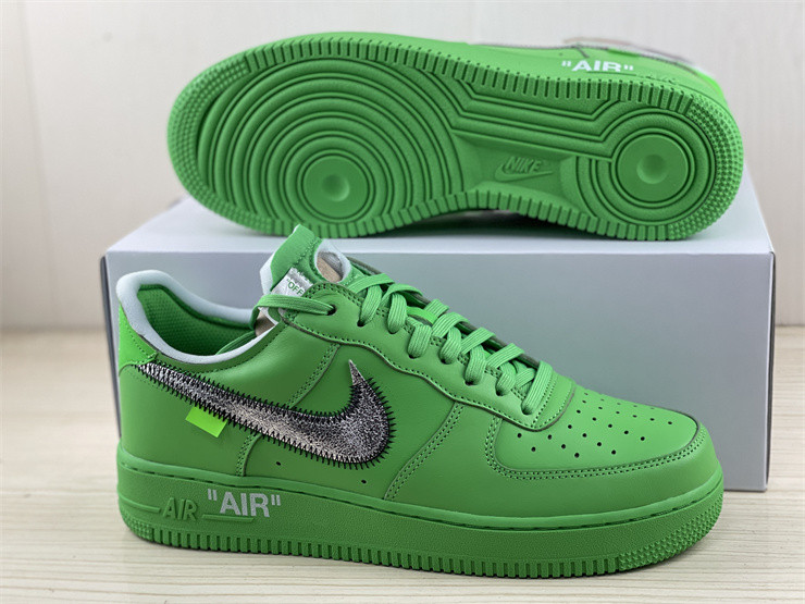 OFF-WHITE x Air Force 1 Low “Light Green Spark”