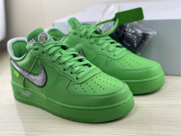 OFF-WHITE x Air Force 1 Low “Light Green Spark”