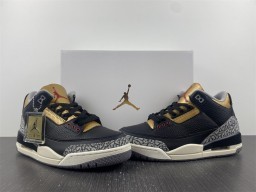 Air Jordan 3 WMNS “Black Gold 