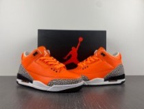 Air Jordan 3 Retro  Orange 