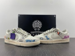 Dunk Low Chrome Hearts 