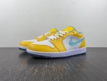 Air Jordan 1 Mid”Green Yellow“