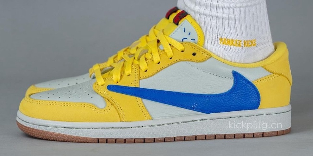 TRAVIS SCOTT X AIR JORDAN 1 LOW OG “CANARY” RELEASES MAY 2024