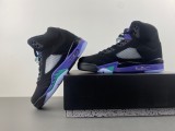 Air Jordan 5 Retro 'Black Grape‘