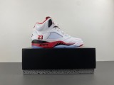 Air Jordan 5 “Fire Red Black Tongue”