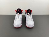 Air Jordan 5 “Fire Red Black Tongue”
