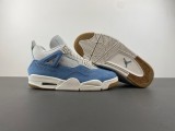 Air Jordan 4 Denim  Worn Blue”