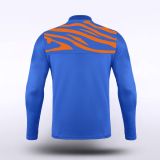 sublimated knitted 1/4 zip 15987
