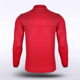 sublimated knitted 1/4 zip 16259