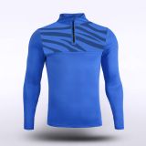 sublimated knitted 1/4 zip 15987