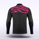 sublimated knitted 1/4 zip 15991