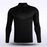 sublimated knitted 1/4 zip 16259