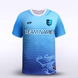 Blue Fire - Men's Sublimated Football Shirt 14111