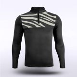 sublimated knitted 1/4 zip 159911