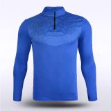 sublimated knitted 1/4 zip 162591