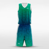 sublimated basketball jersey set 14387