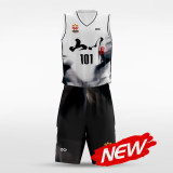 sublimated basketball jersey set 14719