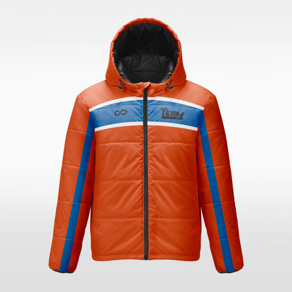Tangerine - Customized Sublimated Winter Jacket 004