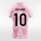 Pink mosaic-Men's Sublimated  Soccer Jersey F040